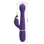 PRETTY LOVE - Dejon dark Purple, 7 vibration functions 4 thrusting settings 4 rotation functions - 9