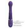 PRETTY LOVE - Dejon dark Purple, 7 vibration functions 4 thrusting settings 4 rotation functions - 10