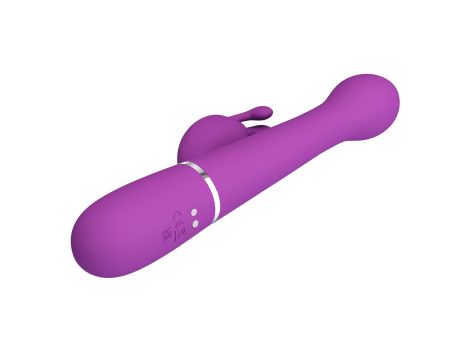 PRETTY LOVE - Dejon Purple, 7 vibration functions 4 thrusting settings 4 rotation functions