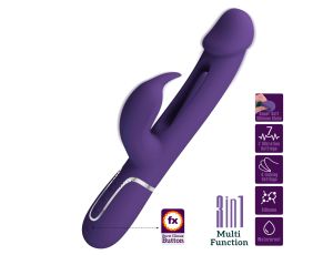 PRETTY LOVE - Kampas dark Purple, 7 vibration functions 4 licking settings - image 2