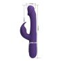 PRETTY LOVE - Kampas dark Purple, 7 vibration functions 4 licking settings - 5