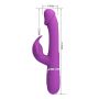 PRETTY LOVE - Kampas Purple, 7 vibration functions 4 licking settings - 2