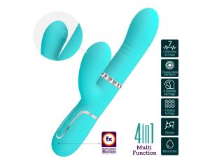 PRETTY LOVE - Mariana light blue, 7 vibration functions, 7 thrusting settings, 4 rolling functions, 4 nodding functions - image 2