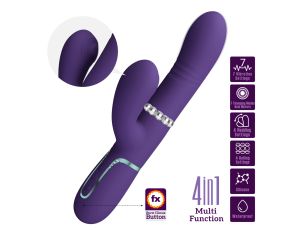 PRETTY LOVE - Mariana dark purple, 7 vibration functions, 7 thrusting settings, 4 rolling functions,4 nodding functions - image 2