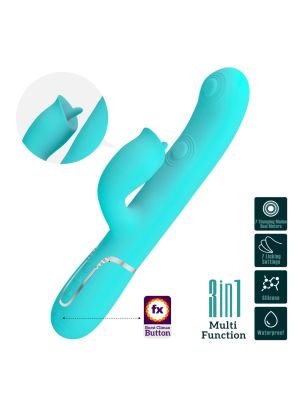 PRETTY LOVE - Gigi light blue, 7 thumping functions 7 licking modes - image 2