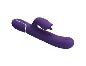 PRETTY LOVE - Gigi dark purple, 7 thumping functions 7 licking modes - image 2