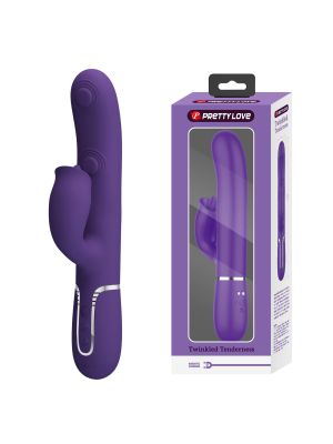 PRETTY LOVE - Gigi dark purple, 7 thumping functions 7 licking modes