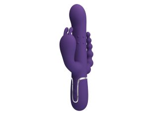 PRETTY LOVE - Cammy Dark Purple, Twinkled Tenderness, 7 thumping functions 7 vibration functions 4 rolling functions - image 2