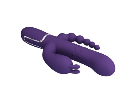 PRETTY LOVE - Cammy Dark Purple, Twinkled Tenderness, 7 thumping functions 7 vibration functions 4 rolling functions - 3