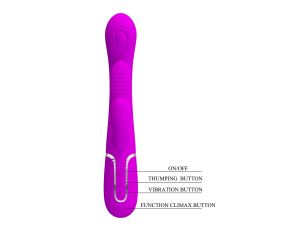 PRETTY LOVE - Shonia Purple, Twinkled Tenderness, 7 thumping functions 7 vibration functions - image 2