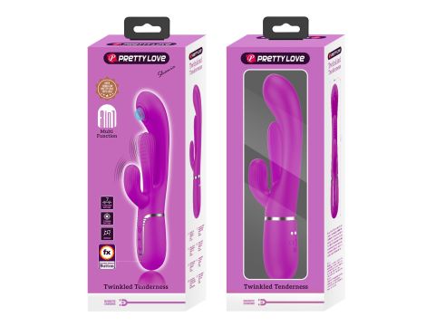 PRETTY LOVE - Shonia Purple, Twinkled Tenderness, 7 thumping functions 7 vibration functions - 4