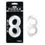 Duo Cock 8 Ball Ring-Clear - 3