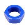 Nust Bolts Cock Ring-Blue - 2