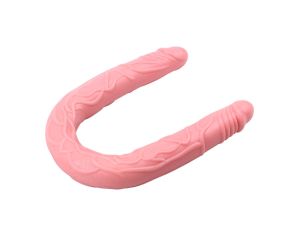 Jelly Flexible Double Dong-Flesh - image 2