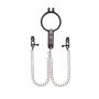 Humiliate Mouth Spreader with Nipple Clamps - 6