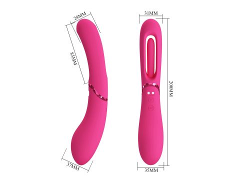 ROMANCE - Lexie, 7 vibration functions, 4 wiggling settings - 5