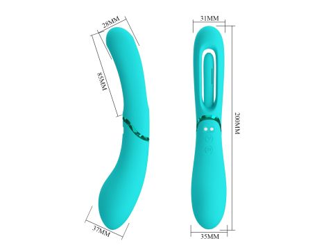 ROMANCE - Lexie 7 vibration functions, 4 wiggling settings - 5