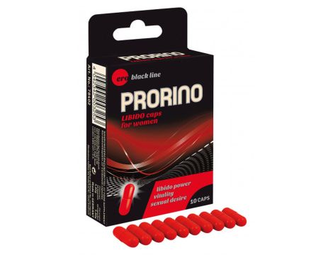 Supl.diety-PRORINO Women- 10pcs black line Libido Caps