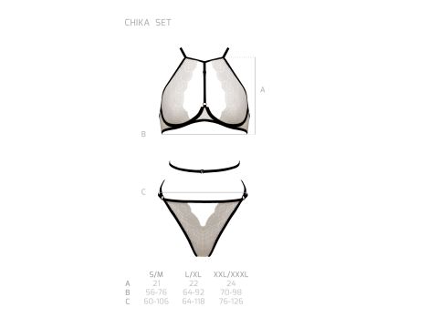 CHIKA SET cream L/XL - Passion - 5