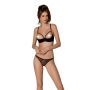 MARINA SET WITH OPEN BRA black S/M - Passion - 2