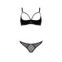 MARINA SET WITH OPEN BRA black S/M - Passion - 4