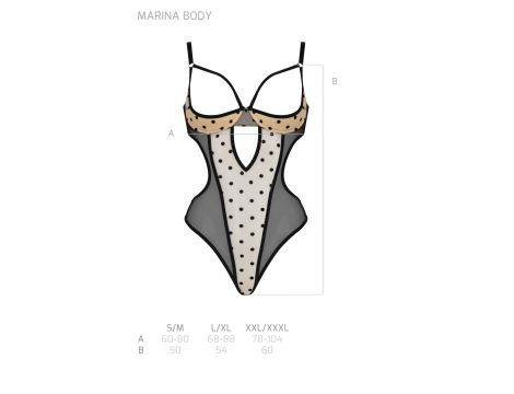 MARINA BODY beige S/M - Passion - 5