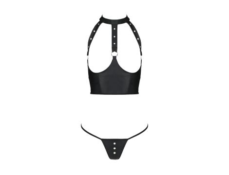 GENEVIA SET WITH OPEN BRA black S/M - Passion - 3