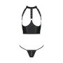 GENEVIA SET WITH OPEN BRA black S/M - Passion - 4