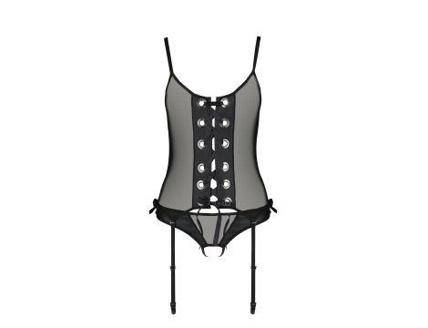 NESSY CORSET black L/XL - Passion - 4