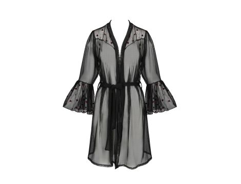 LOVELIA PEIGNOIR black L/XL - Passion - 3