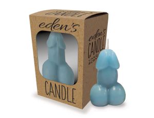 Eden’s Candle - Vanilla Scented Penis - Blue - image 2