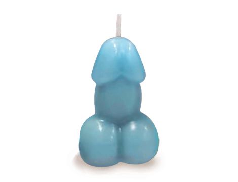 Eden’s Candle - Vanilla Scented Penis - Blue