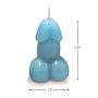 Eden’s Candle - Vanilla Scented Penis - Blue - 4