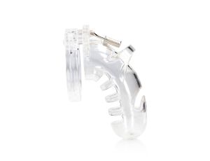 Model 26 - Chastity Cage - 4.5'' / 11,5 cm - Transparent - image 2