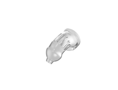 Model 29 - TPE Chastity Cage - Transparent - 5