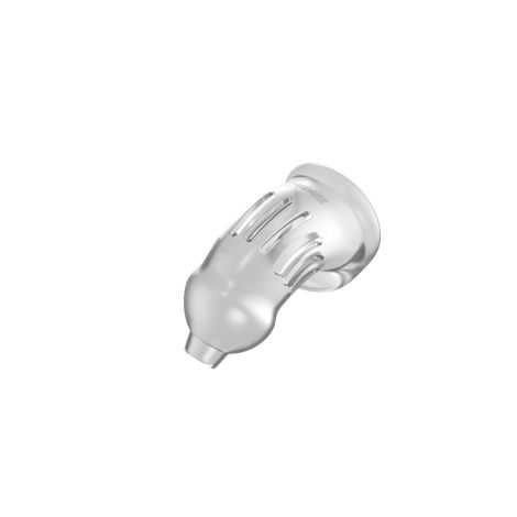 Model 29 - TPE Chastity Cage - Transparent - 5