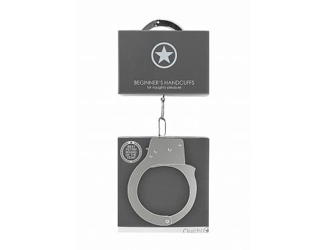 Beginner""s Handcuffs - Metal - 2