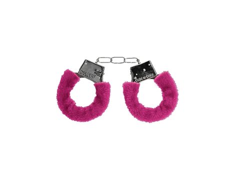 Beginner""s Handcuffs Furry - Pink - 7