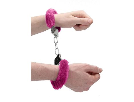 Beginner""s Handcuffs Furry - Pink - 8