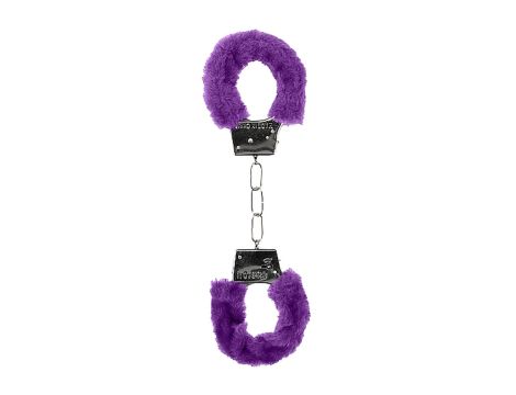 Beginner""s Handcuffs Furry - Purple - 5