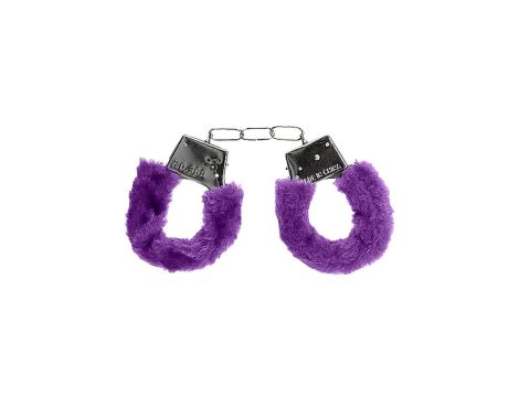 Beginner""s Handcuffs Furry - Purple - 7