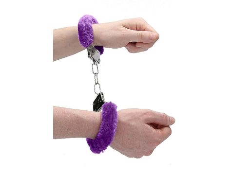 Beginner""s Handcuffs Furry - Purple - 8