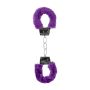 Beginner""s Handcuffs Furry - Purple - 6