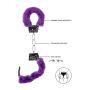 Beginner""s Handcuffs Furry - Purple - 7