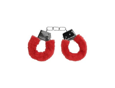 Beginner""s Handcuffs Furry - Red - 7