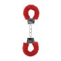 Beginner""s Handcuffs Furry - Red - 6