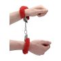 Beginner""s Handcuffs Furry - Red - 9