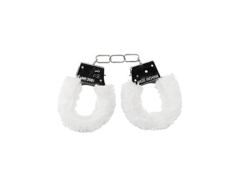 Beginner""s Handcuffs Furry - White - 7