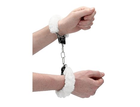 Beginner""s Handcuffs Furry - White - 8