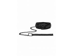 Luxury Collar with Leash - Black - image 2